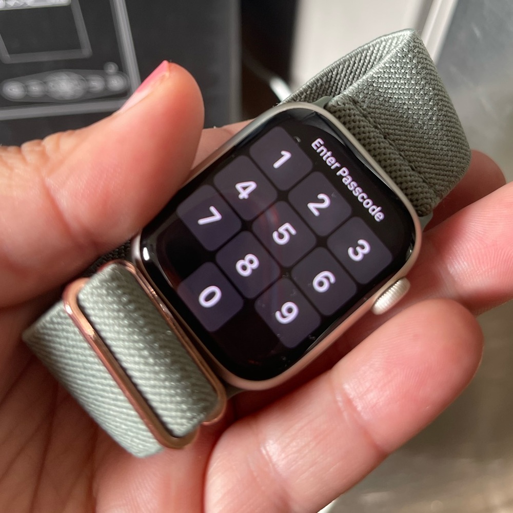 Apple Watch 7 and accessories